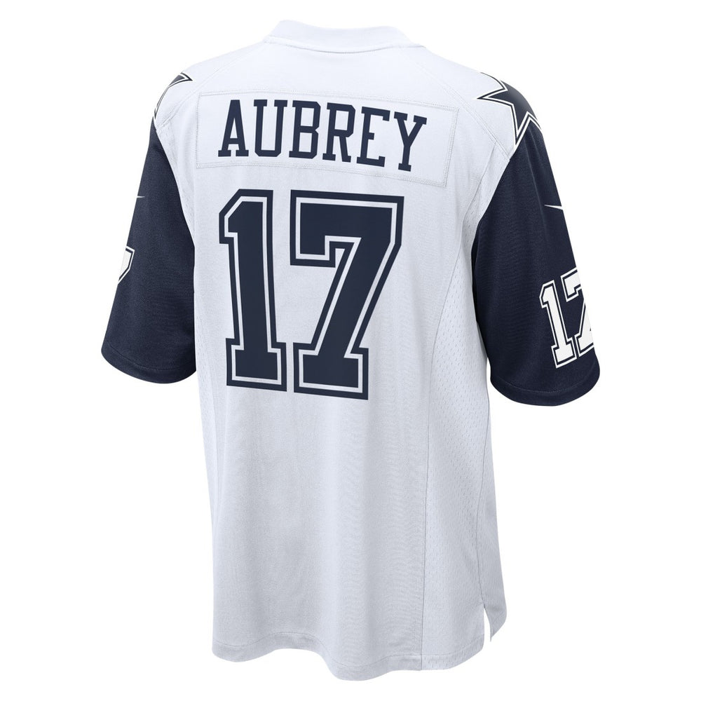 Brandon Aubrey Dallas Cowboys Alternate Game Team Jersey White