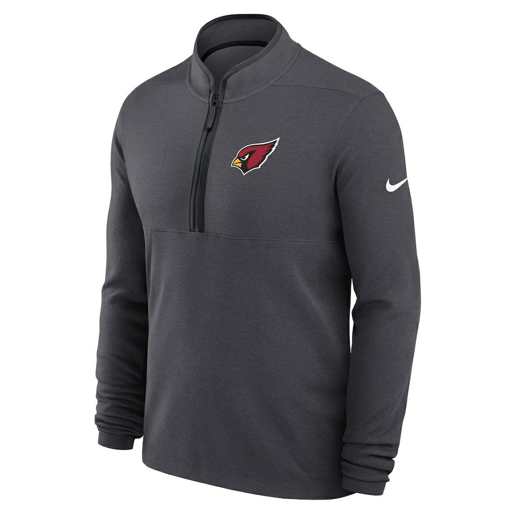 Arizona Cardinals Lightweight Victory Dri-FIT Half-Zip Pullover Anthracite