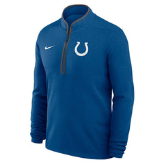 Indianapolis Colts Lightweight Victory Dri-FIT Half-Zip Pullover Royal