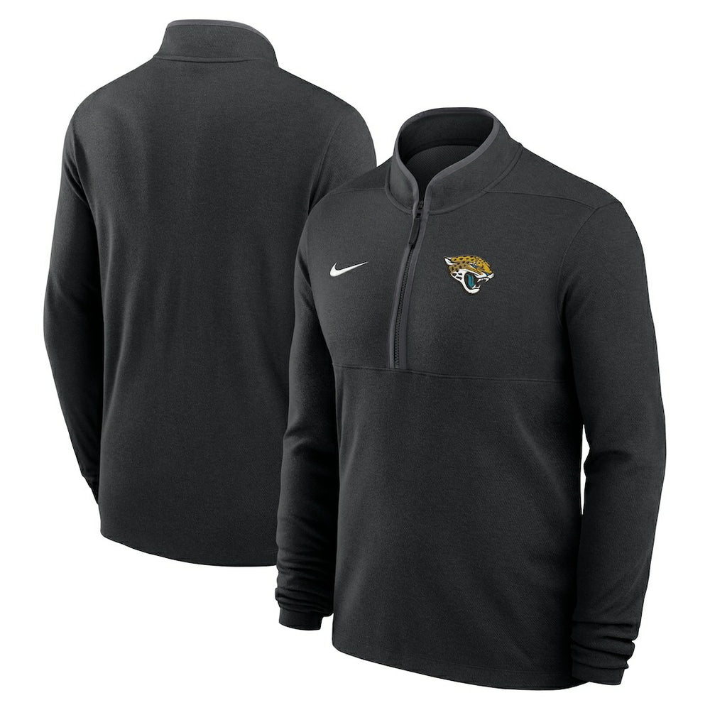 Jacksonville Jaguars Lightweight Victory Dri-FIT Half-Zip Pullover Black