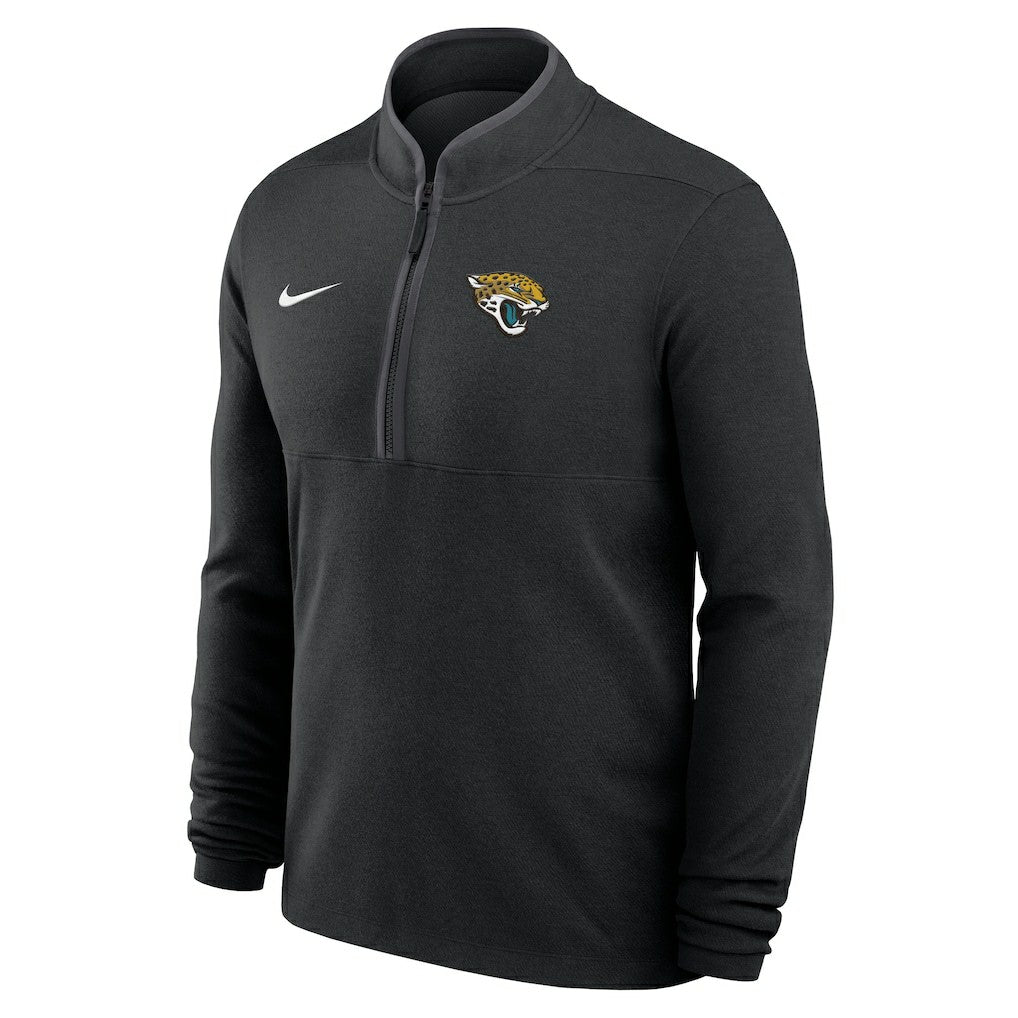 Jacksonville Jaguars Lightweight Victory Dri-FIT Half-Zip Pullover Black