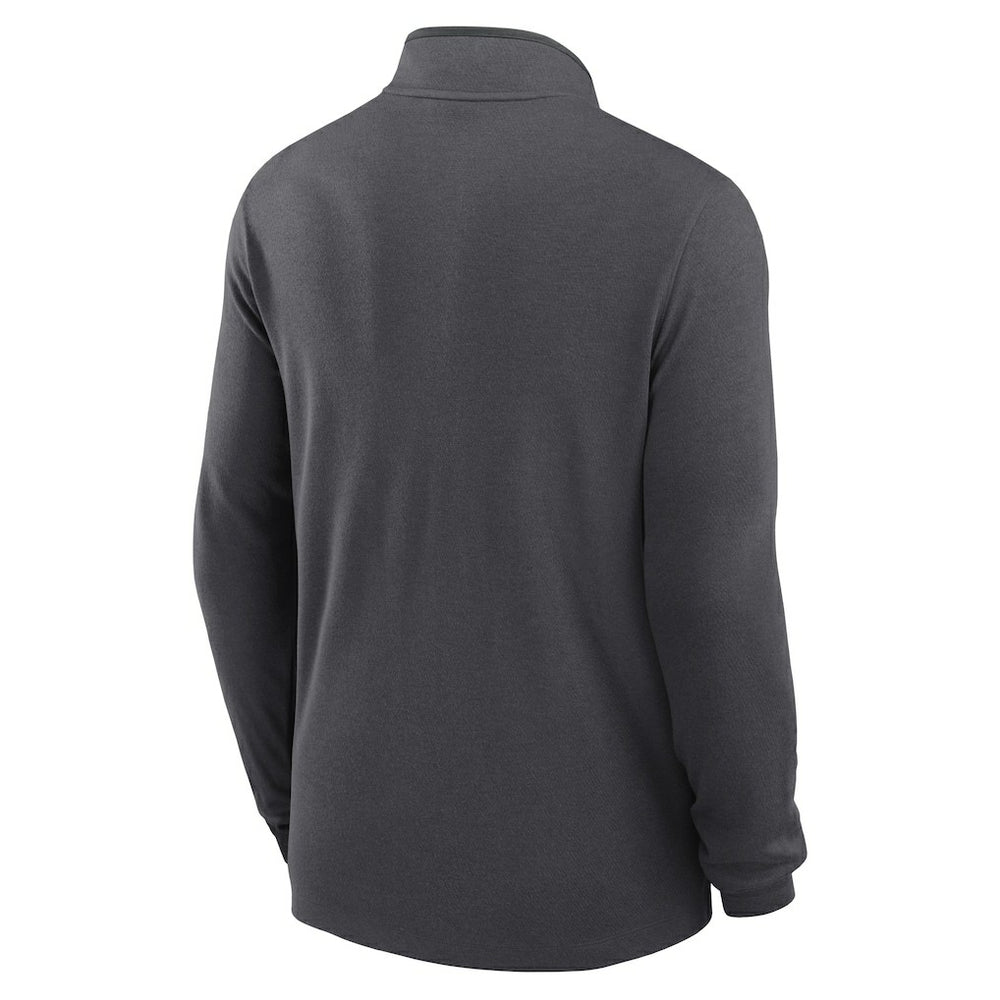 Kansas City Chiefs Lightweight Victory Dri-FIT Half-Zip Pullover Anthracite