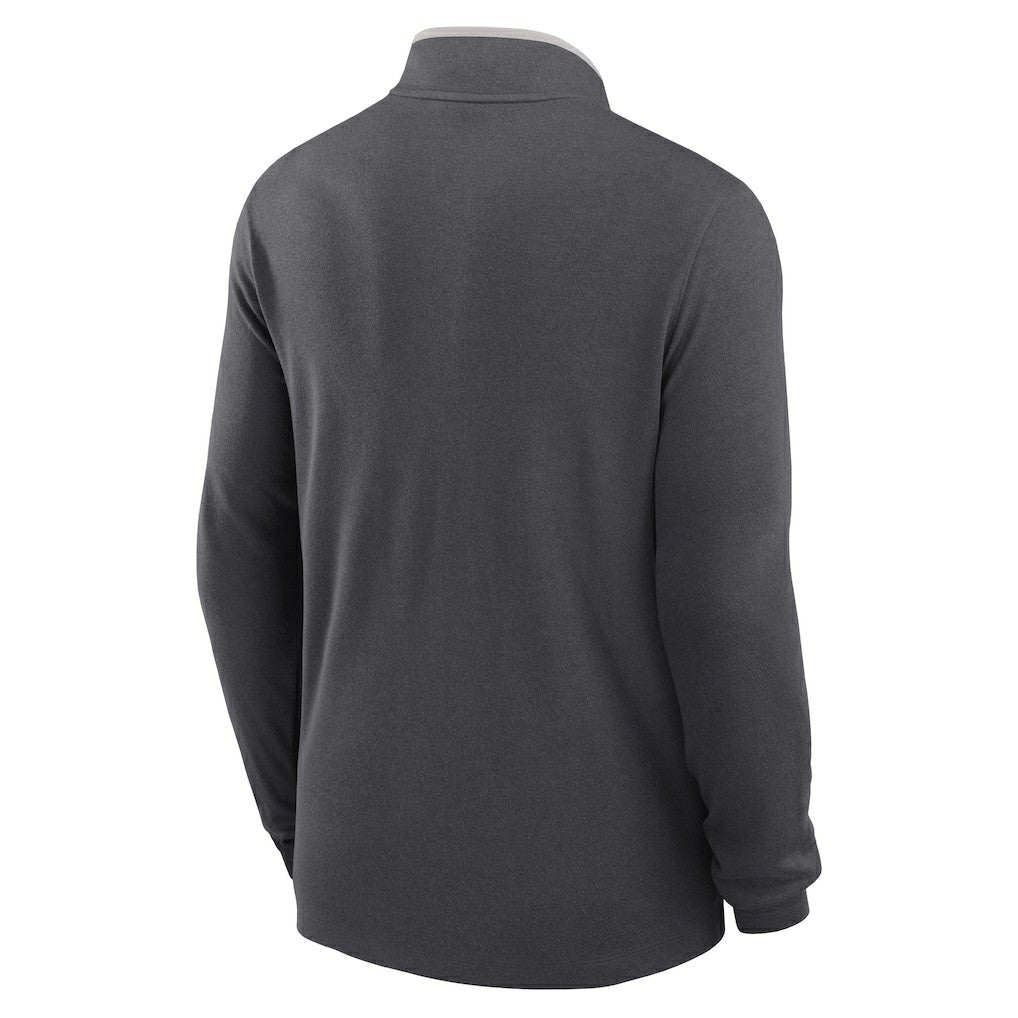 Miami Dolphins Lightweight Victory Dri-FIT Half-Zip Pullover Anthracite