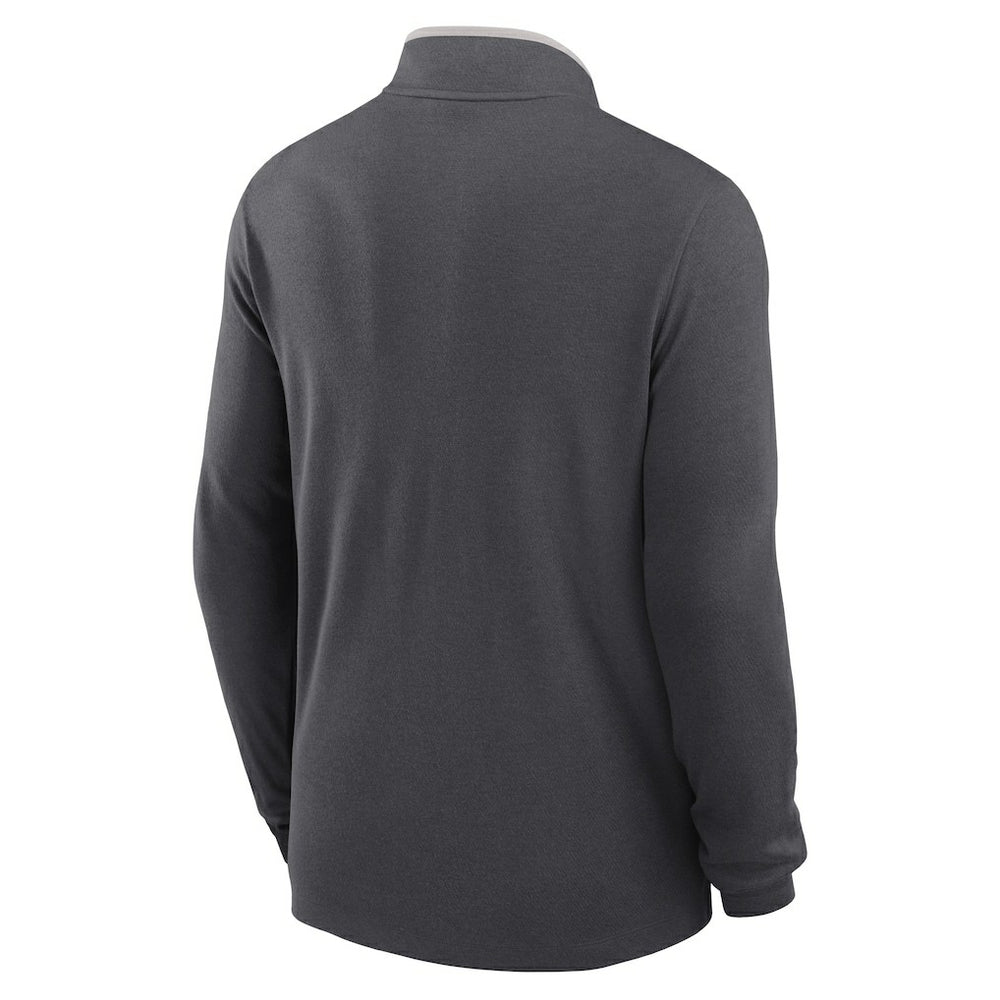 Miami Dolphins Lightweight Victory Dri-FIT Half-Zip Pullover Anthracite