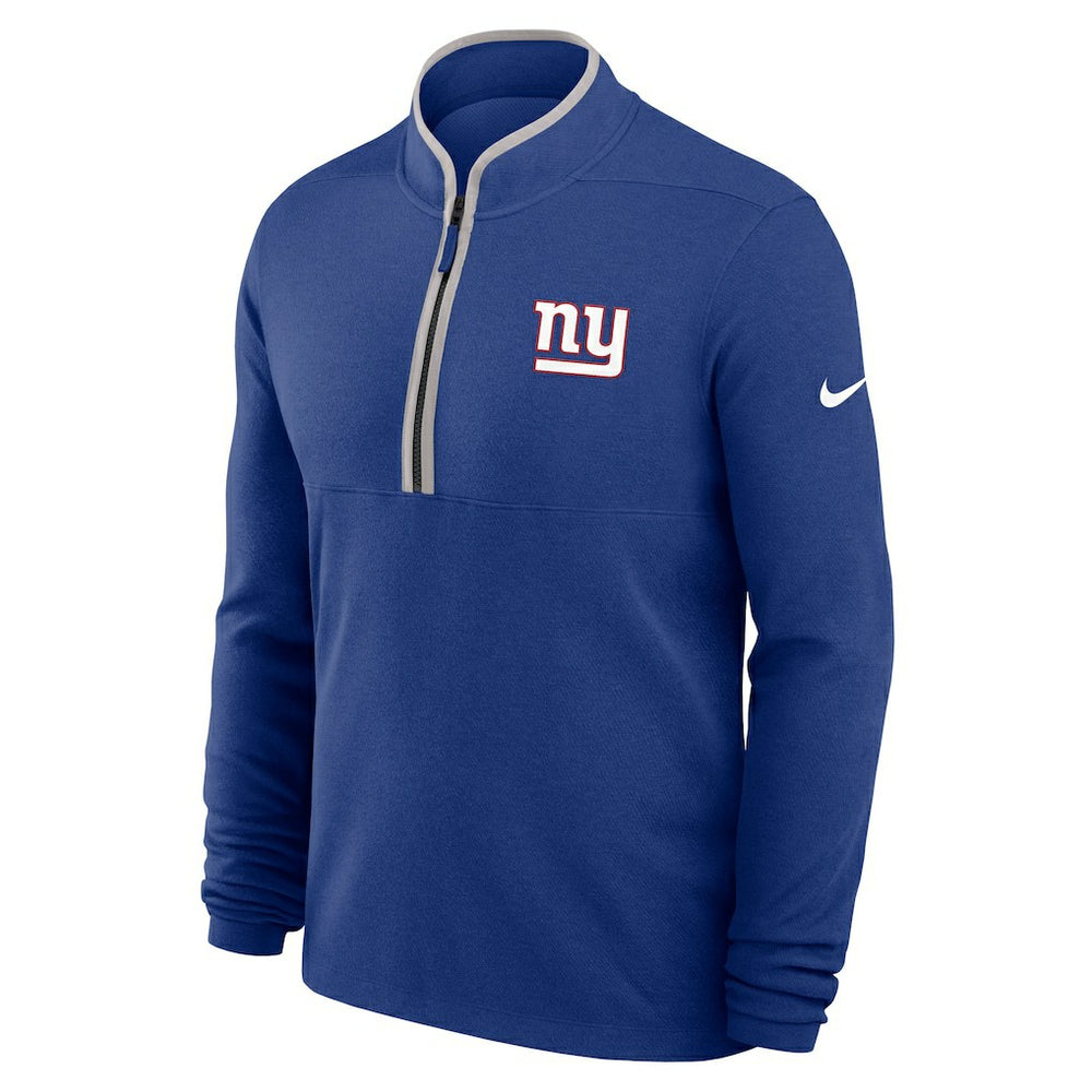 New York Giants Lightweight Victory Dri-FIT Half-Zip Pullover Royal