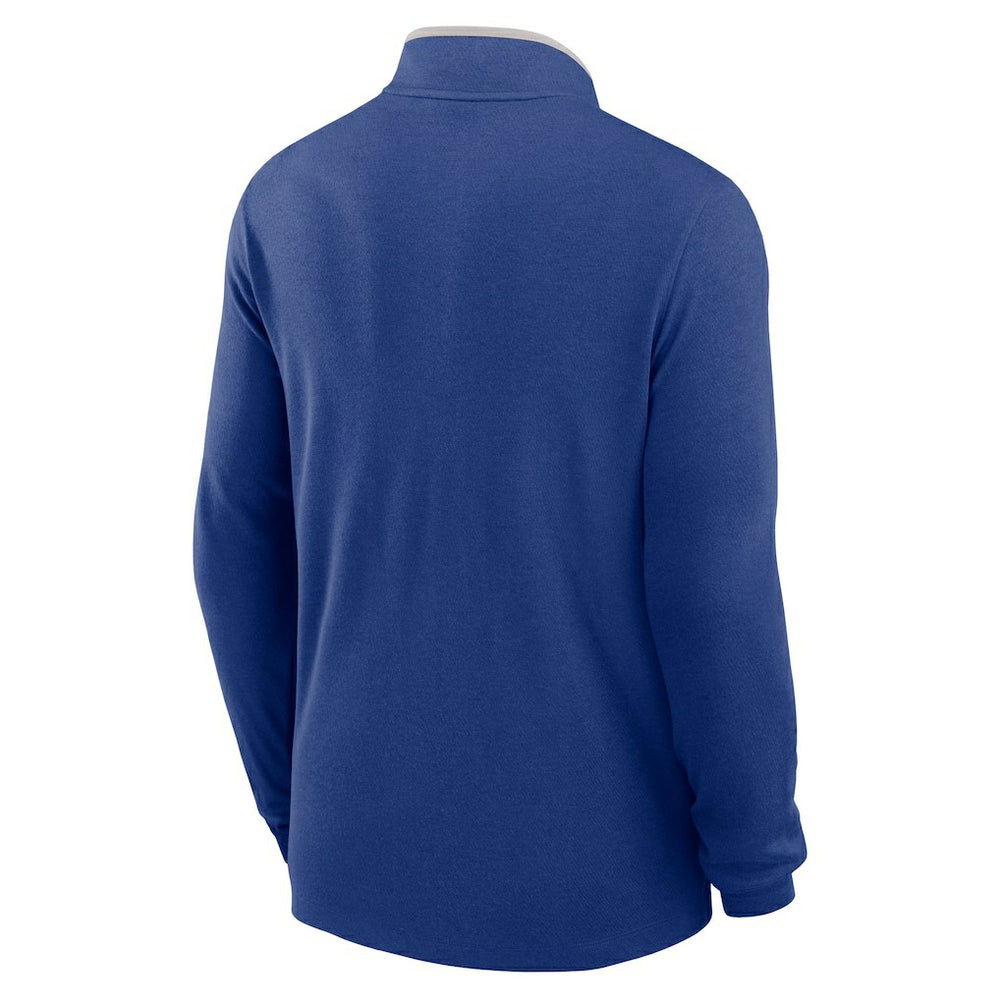 New York Giants Lightweight Victory Dri-FIT Half-Zip Pullover Royal