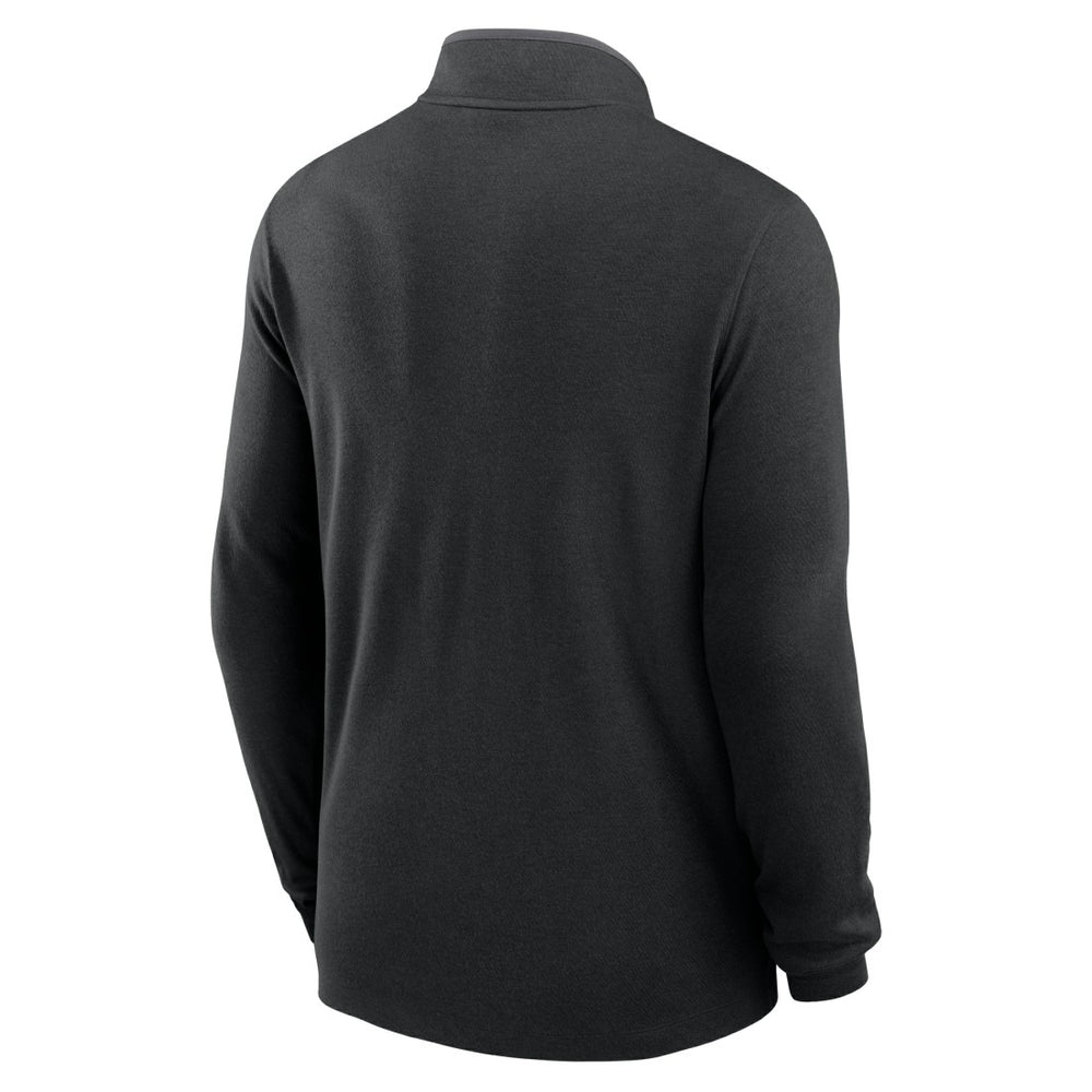 New York Jets Lightweight Victory Dri-FIT Half-Zip Pullover Black