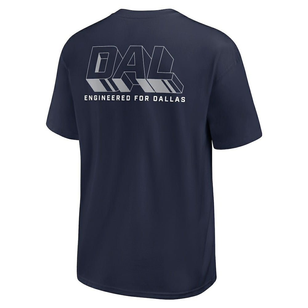 Dallas Cowboys Dominate The Game Essential Max90 T-Shirt Navy