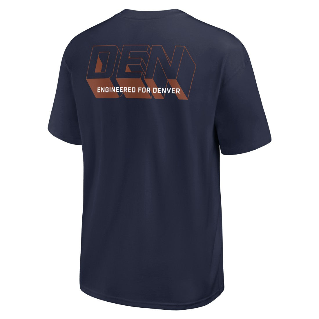 Denver Broncos Dominate The Game Essential Max90 T-Shirt Navy