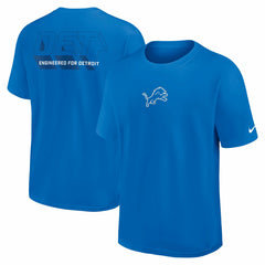 Detroit Lions Dominate The Game Essential Max90 T-Shirt Blue