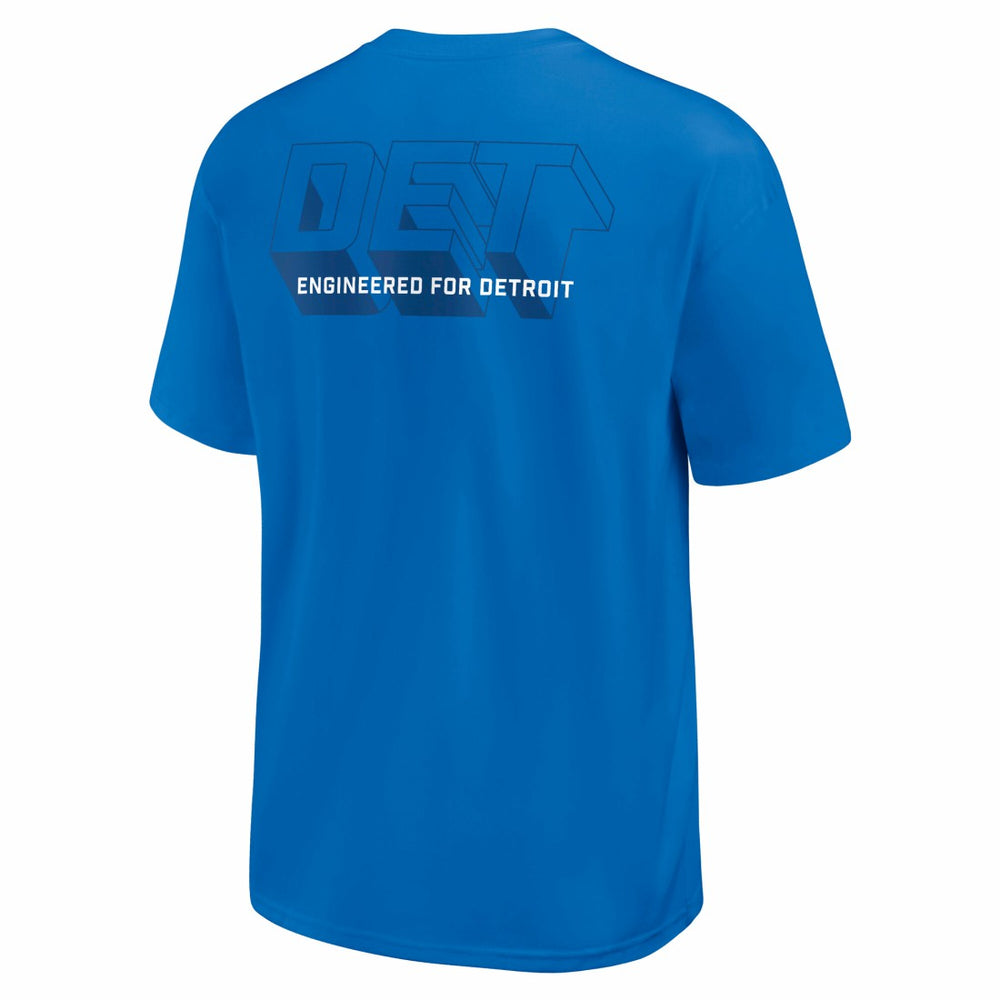 Detroit Lions Dominate The Game Essential Max90 T-Shirt Blue