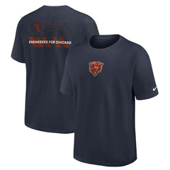 Chicago Bears Dominate The Game Essential Max90 T-Shirt Navy