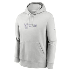 Minnesota Vikings Edge Pack French Terry Club Pullover Hoodie Gray