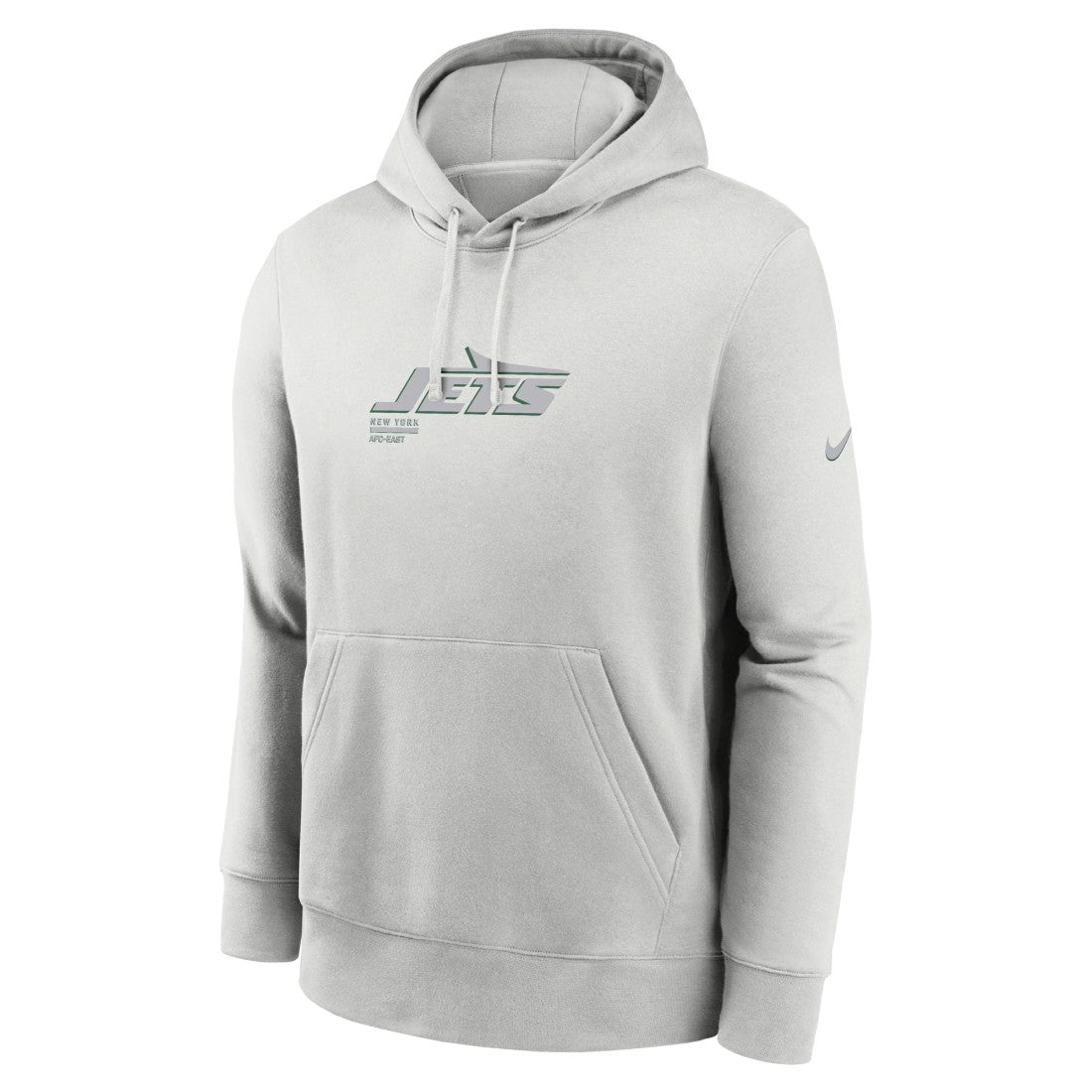 New York Jets Edge Pack French Terry Club Pullover Hoodie Gray