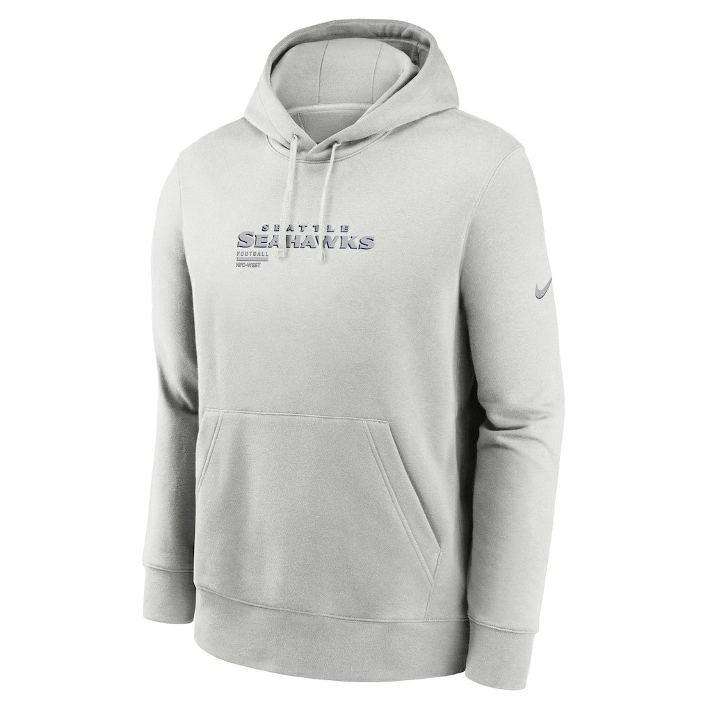 Seattle Seahawks Edge Pack French Terry Club Pullover Hoodie Gray