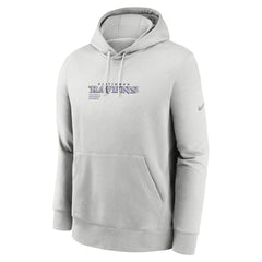 Baltimore Ravens Edge Pack French Terry Club Pullover Hoodie Gray