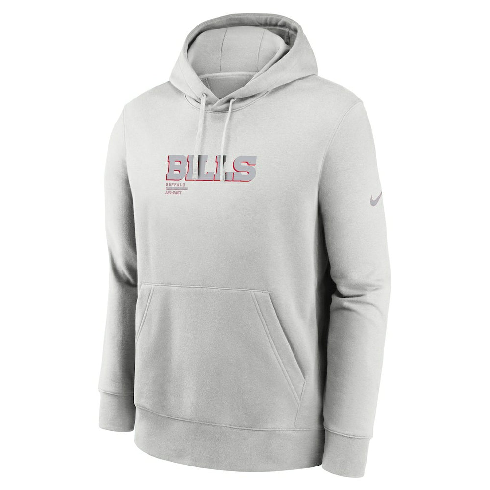 Buffalo Bills Edge Pack French Terry Club Pullover Hoodie Gray