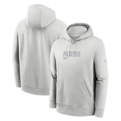 Green Bay Packers Edge Pack French Terry Club Pullover Hoodie Gray