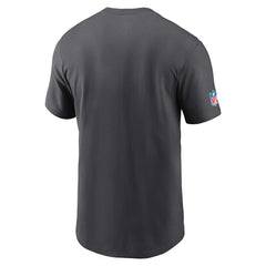 Miami Dolphins Alt Pack Onside Conversion Performance T-Shirt Anthracite