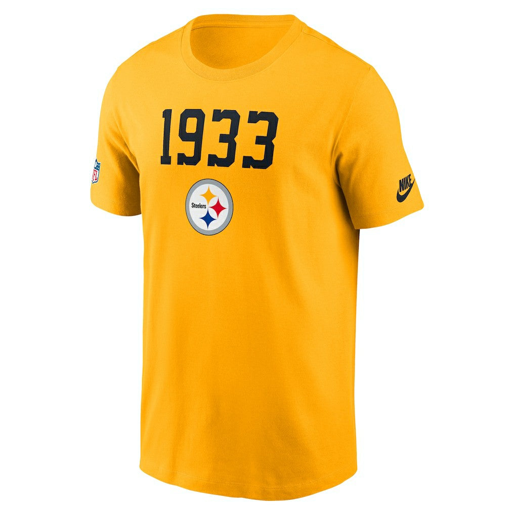 Pittsburgh Steelers 1933 Alt Pack Onside Conversion Performance T-Shirt Gold