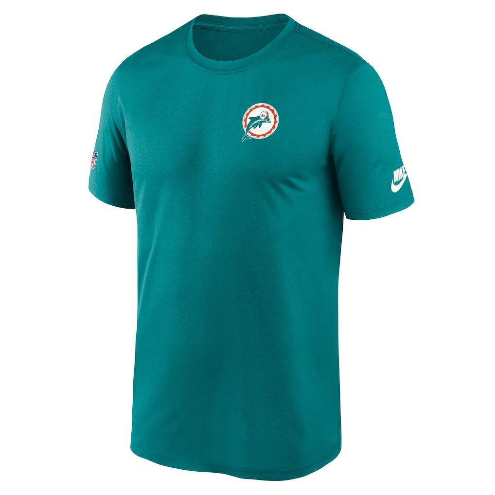 Miami Dolphins Sideline Alt Pack Legend Dri-FIT T-Shirt Aqua