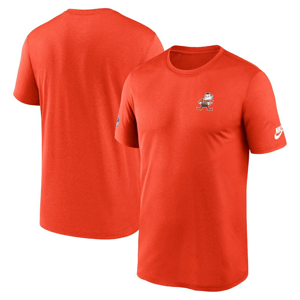 Cleveland Browns Sideline Alt Pack Legend Dri-FIT T-Shirt Orange