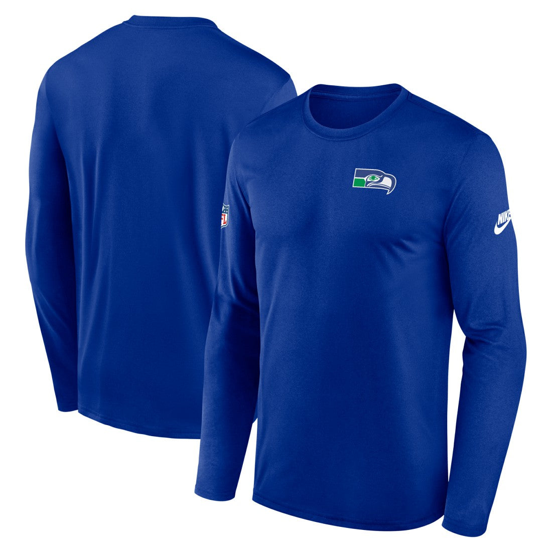 Seattle Seahawks Legend Small Logo Dri-FIT Long Sleeve T-Shirt Royal