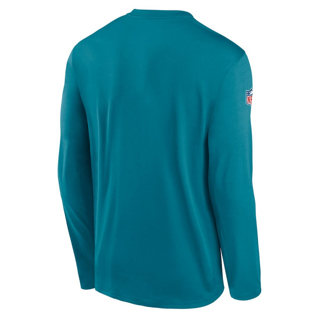 Jacksonville Jaguars Legend Small Logo Dri-FIT Long Sleeve T-Shirt Teal