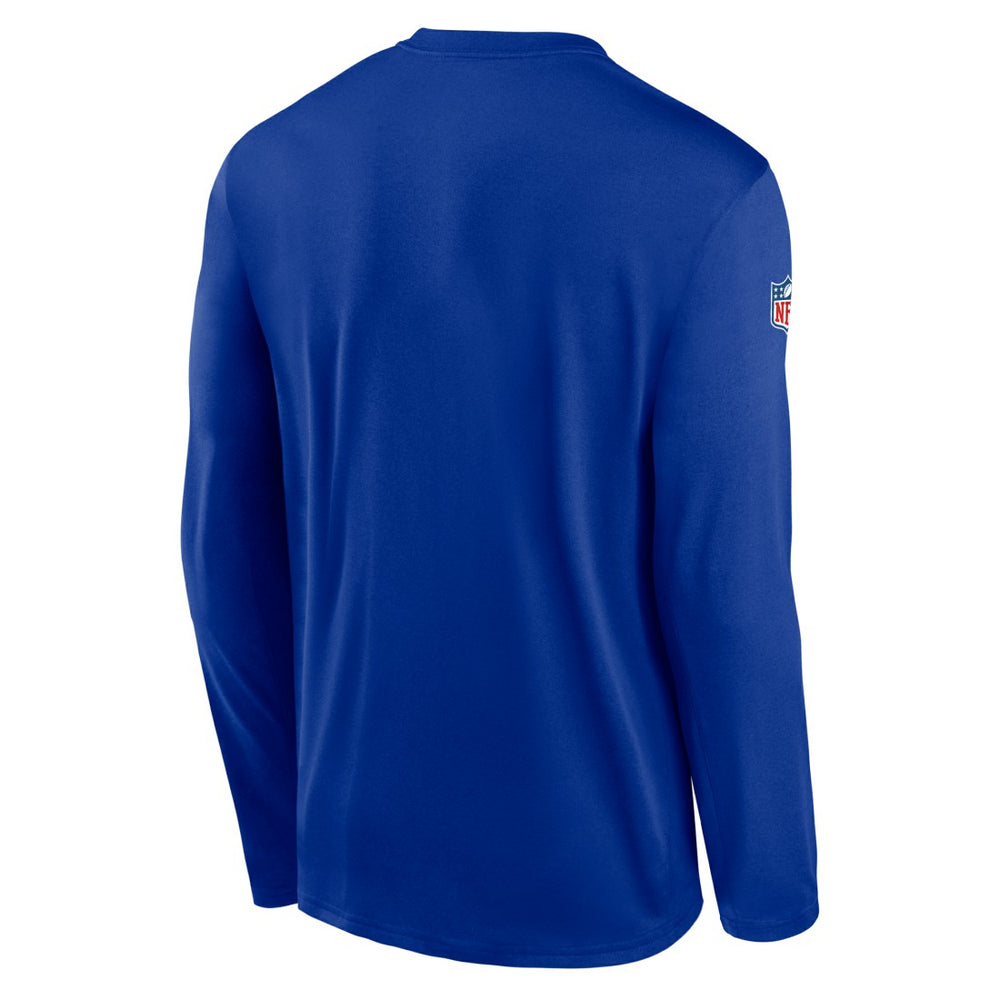 Denver Broncos Legend Small Logo Dri-FIT Long Sleeve T-Shirt Royal