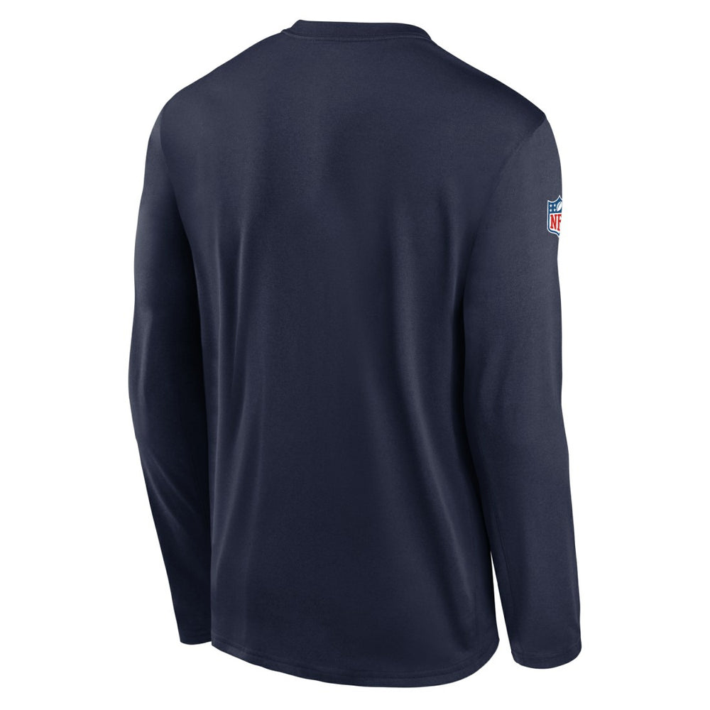 Green Bay Packers Legend Small Logo Dri-FIT Long Sleeve T-Shirt Navy