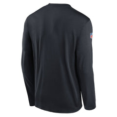 Houston Texans Legend Small Logo Dri-FIT Long Sleeve T-Shirt Navy