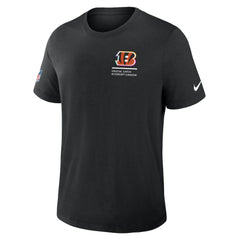 Cincinnati Bengals 2025 NFL Crucial Catch Tri-Blend Dri-FIT T-Shirt Black