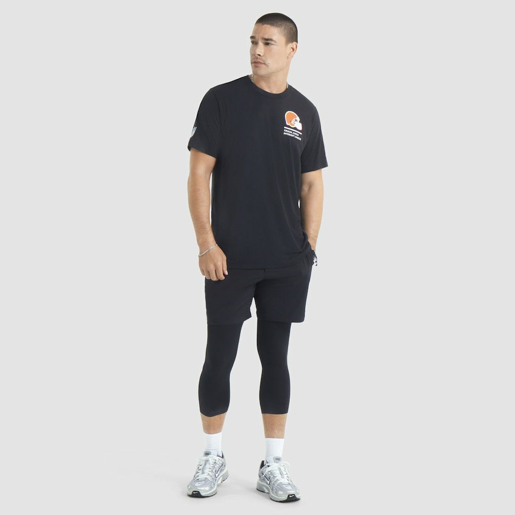 Cleveland Browns 2025 NFL Crucial Catch Tri-Blend Dri-FIT T-Shirt Black