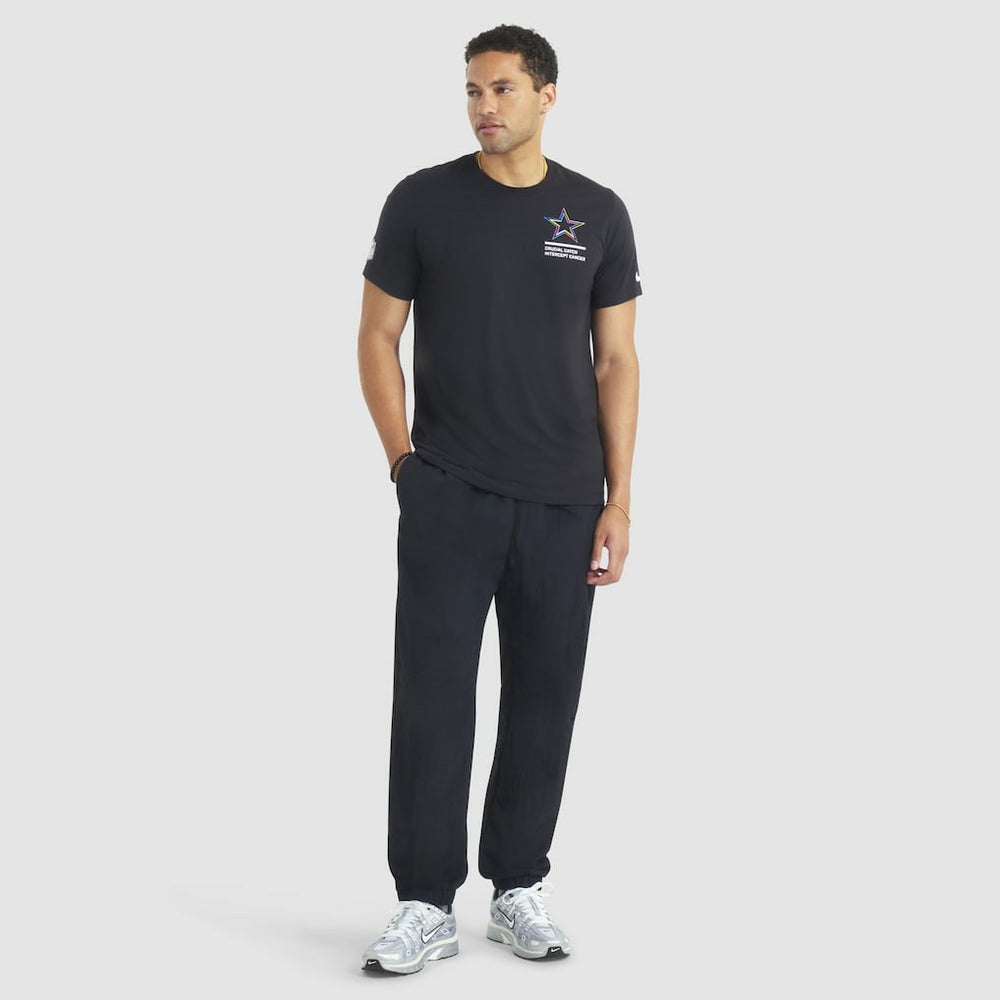 Dallas Cowboys 2025 NFL Crucial Catch Tri-Blend Dri-FIT T-Shirt Black