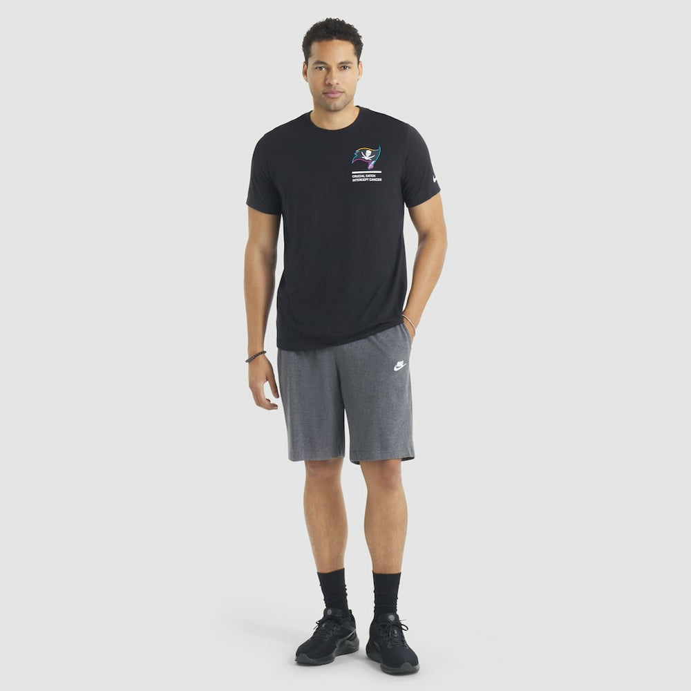 Tampa Bay Buccaneers 2025 NFL Crucial Catch Tri-Blend Dri-FIT T-Shirt Black