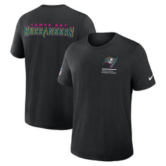 Tampa Bay Buccaneers 2025 NFL Crucial Catch Tri-Blend Dri-FIT T-Shirt Black