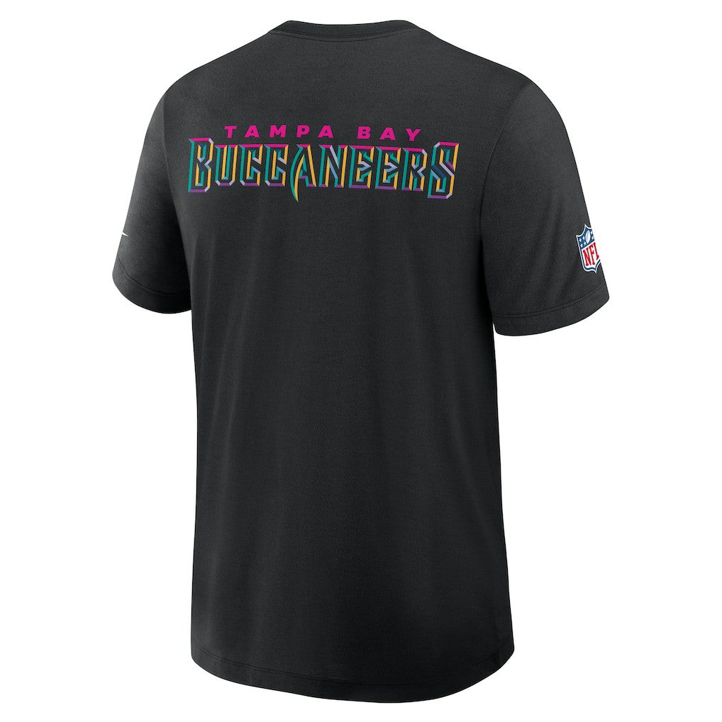 Tampa Bay Buccaneers 2025 NFL Crucial Catch Tri-Blend Dri-FIT T-Shirt Black