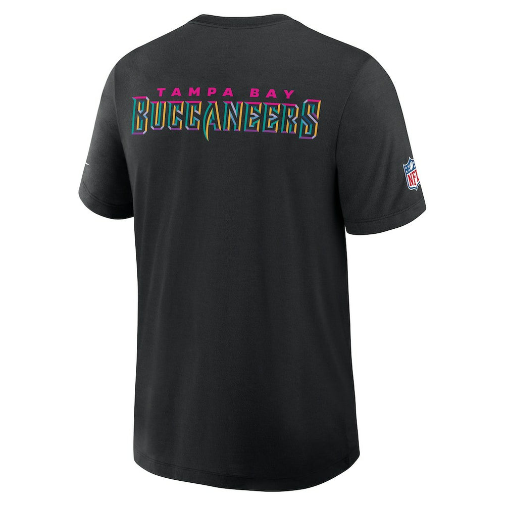 Tampa Bay Buccaneers 2025 NFL Crucial Catch Tri-Blend Dri-FIT T-Shirt Black