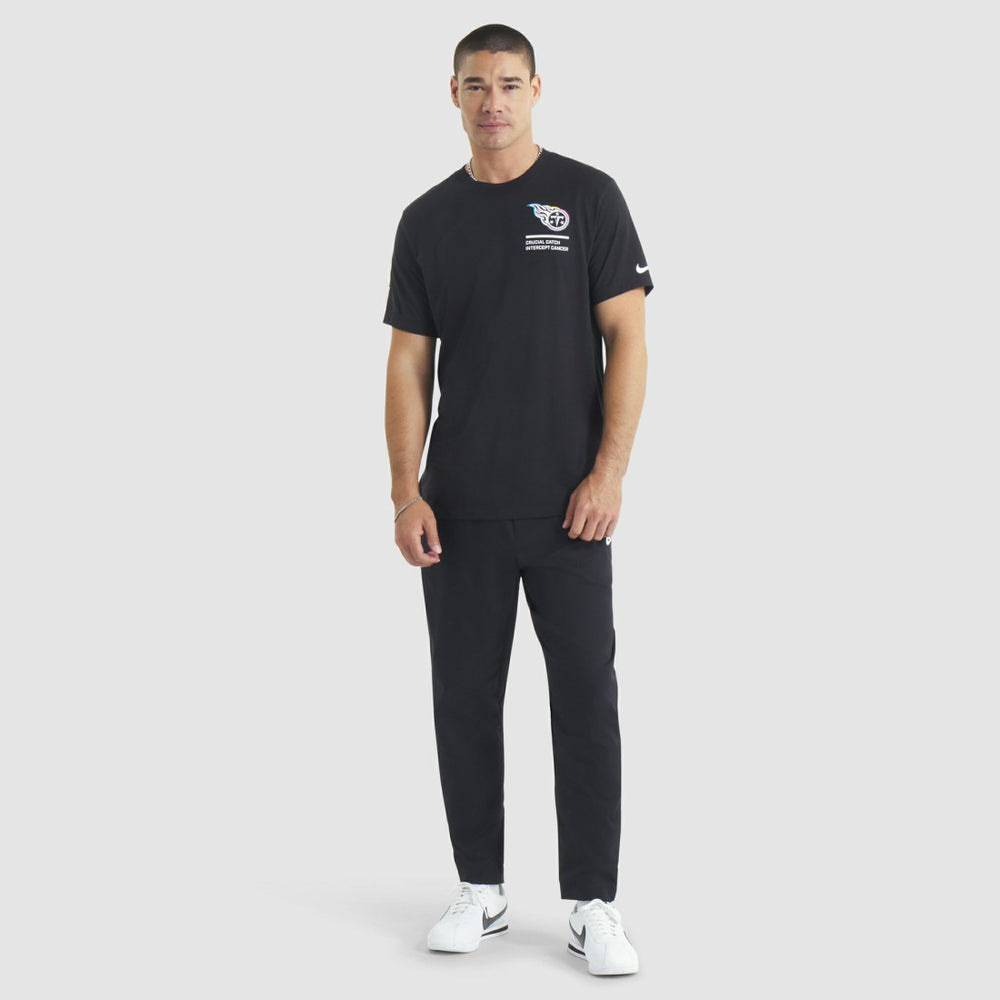 Tennessee Titans 2025 NFL Crucial Catch Tri-Blend Dri-FIT T-Shirt Black