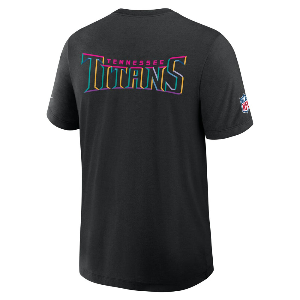 Tennessee Titans 2025 NFL Crucial Catch Tri-Blend Dri-FIT T-Shirt Black