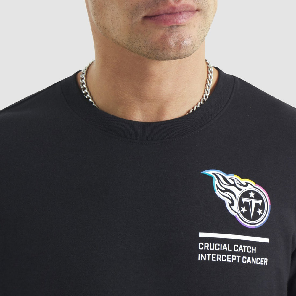 Tennessee Titans 2025 NFL Crucial Catch Tri-Blend Dri-FIT T-Shirt Black