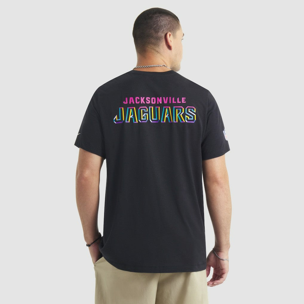 Jacksonville Jaguars 2025 NFL Crucial Catch Tri-Blend Dri-FIT T-Shirt Black