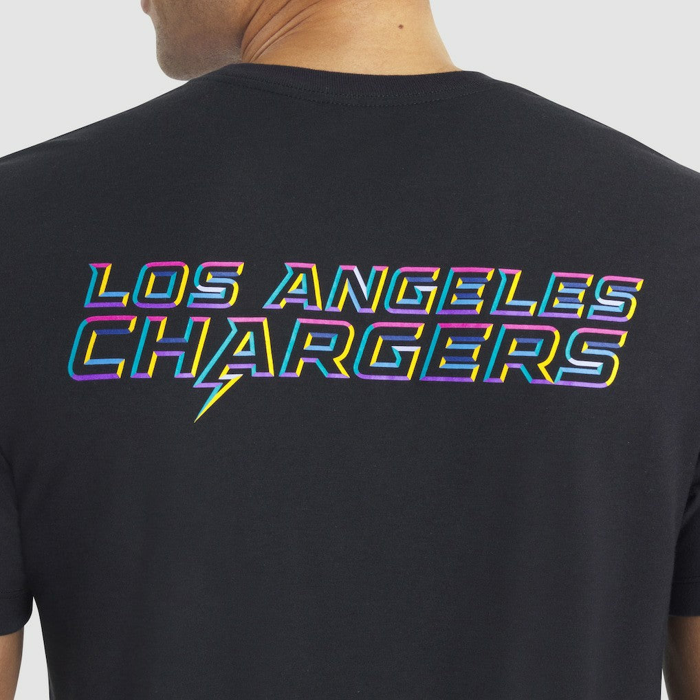 Los Angeles Chargers 2025 NFL Crucial Catch Tri-Blend Dri-FIT T-Shirt Black