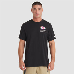 Kansas City Chiefs 2025 NFL Crucial Catch Tri-Blend Dri-FIT T-Shirt Black