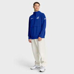 Dallas Cowboys Sideline Alt Pack Anorak Half-Zip Hoodie Jacket Royal