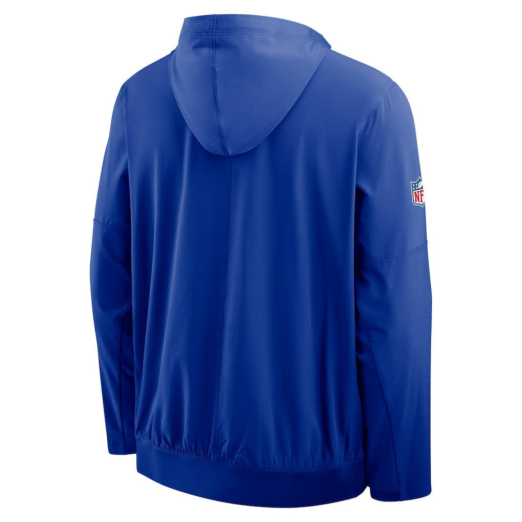 Dallas Cowboys Sideline Alt Pack Anorak Half-Zip Hoodie Jacket Royal