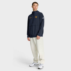Green Bay Packers The 1923 Classic Sideline Half-Zip Anorak Jacket Navy