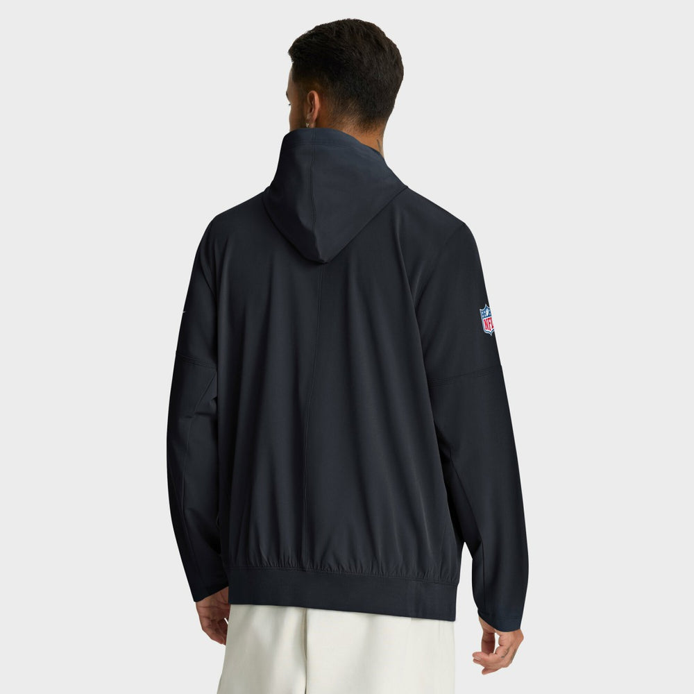 Houston Texans Sideline Alt Pack Anorak Half-Zip Hoodie Jacket Navy