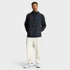 Houston Texans Sideline Alt Pack Anorak Half-Zip Hoodie Jacket Navy