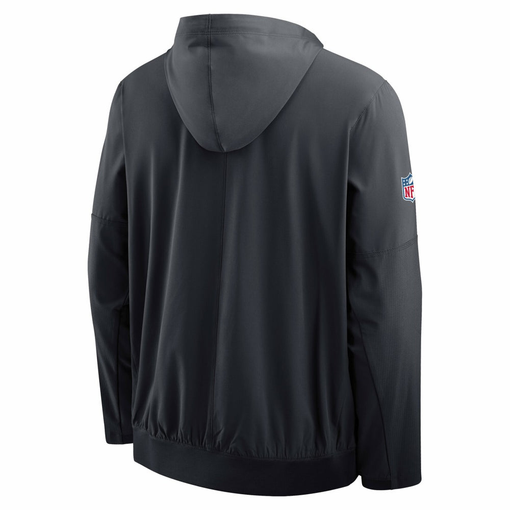 Houston Texans Sideline Alt Pack Anorak Half-Zip Hoodie Jacket Navy